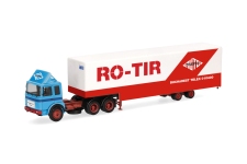 Herpa 320696 - H0 - Roman Diesel Jumbokoffer-Sattelzug RO-TIR